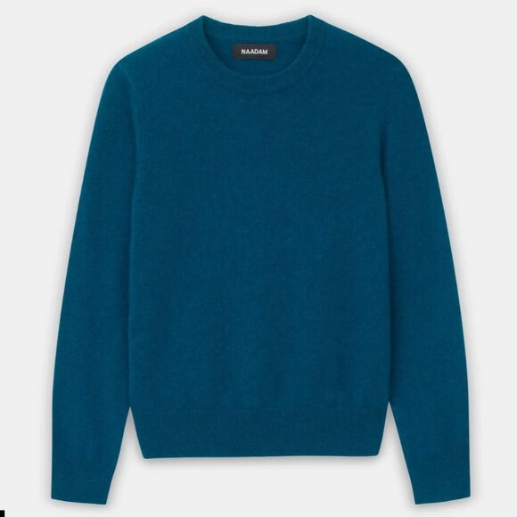 NAADAM Other - NAADAM The Original Cashmere Sweater, Men's, Peacock Blue, Medium, NWT!!